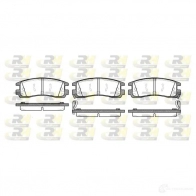 Тормозные колодки дисковые, комплект ROADHOUSE Cadillac Deville 6 (GM G) 1999 – 2005 23 361 D698-7387 2566.22