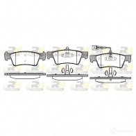 Тормозные колодки дисковые, комплект ROADHOUSE 21187.01 PS X2118701 K49643 Volkswagen Multivan (T5, 7HM) 1 Минивэн 3.2 V6 4motion 235 л.с. 2004 – 2009