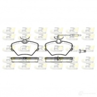 Тормозные колодки дисковые, комплект ROADHOUSE 2485.02 2142 4 Renault Laguna (K56) 1 Универсал 2.2 D (K56F/2. S56F) 83 л.с. 1995 – 2001 21595