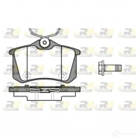 Тормозные колодки дисковые, комплект ROADHOUSE WB0UE 21391.10 PSX213 9110 Citroen C4 1 (LC, PF2) Хэтчбек 1.6 16V Bio Flex 109 л.с. 2007 – 2008