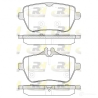 Тормозные колодки дисковые, комплект ROADHOUSE 25072 Mercedes SL-Class (R231) 3 2012 – 2020 250 71 21535.00