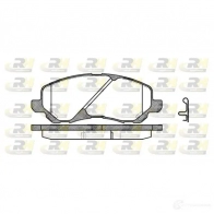 Тормозные колодки дисковые, комплект ROADHOUSE 2804.02 D866-7741 Dodge Avenger 2 (JS) 2007 – 2014 2358 4