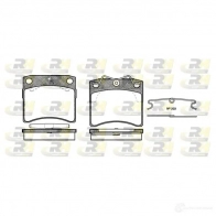 Тормозные колодки дисковые, комплект ROADHOUSE D703-7577 2385.10 Volkswagen Transporter (T4) 4 Автобус 2.4 D Syncro 78 л.с. 1992 – 1998 21 634