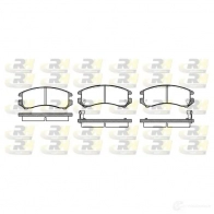 Тормозные колодки дисковые, комплект ROADHOUSE 21345 Suzuki Swift 2 1344 2219.02