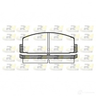 Тормозные колодки дисковые, комплект ROADHOUSE D144-7077 1457562 20 593 2100.00