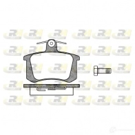 Тормозные колодки дисковые, комплект ROADHOUSE Audi 80 (B4, 8C2) 4 Седан 2.8 Quattro 174 л.с. 1991 – 1994 2 1144 PSX213520 2135.20