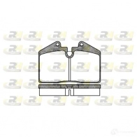 Тормозные колодки дисковые, комплект ROADHOUSE 1458000 2087 7 2140.10 D286-7189
