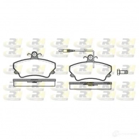 Тормозные колодки дисковые, комплект ROADHOUSE 20 236 Renault Espace (JS63) 2 Минивэн 2.2 (J/S637. J63G) 108 л.с. 1991 – 1996 2409.12 PSX240912