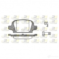 Тормозные колодки дисковые, комплект ROADHOUSE 2328 4 D1533-8742 2835.02 Opel Combo (C) 2 2001 – 2011