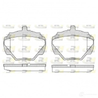 Тормозные колодки дисковые, комплект ROADHOUSE Land Rover Defender 1 (L316) Пикап 2.2 Td4 4x4 (L317) 122 л.с. 2011 – 2016 2 5730 25731 2222.10