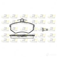 Тормозные колодки дисковые, комплект ROADHOUSE Volkswagen Passat (B3-B4) 2 Седан 1.8 16V 136 л.с. 1988 – 1989 206 69 2134.10 D227A-7177