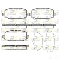 Тормозные колодки дисковые, комплект ROADHOUSE 228 44 Jeep Compass (MP, 552) 2 2016 – 2020 22845 21796.02