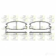 Тормозные колодки дисковые, комплект ROADHOUSE PSX223814 Opel Frontera (A) 1 Кроссовер 2.3 TD (5JMWL4) 100 л.с. 1992 – 1998 D363A -7347 2238.14