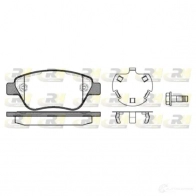 Тормозные колодки дисковые, комплект ROADHOUSE B218R87 Fiat Doblo (119, 223) 1 Минивэн 1.9 JTD (223AxE1A) 100 л.с. 2001 – 2025 PSX28583 0 2858.30