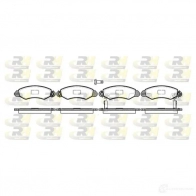 Тормозные колодки дисковые, комплект ROADHOUSE 230 46 2702.02 23048 Suzuki Swift
