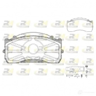 Тормозные колодки дисковые, комплект ROADHOUSE 28 15.80 JSX 2815.80 Porsche 911 (993) 2 Тарга 3.6 Carrera 286 л.с. 1995 – 1997 29115