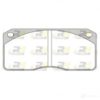 Тормозные колодки дисковые, комплект ROADHOUSE Opel Astra (F) 1 Универсал 1.6 Si (F08. C05) 101 л.с. 1992 – 1994 29302 22 78.00 JSX 2278.00