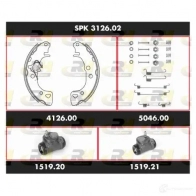 Тормозные колодки и цилиндры ROADHOUSE SPK 3126.02 SSX31 2602 CIWJK 1462965 - Изображение 6