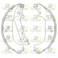 Тормозные колодки ROADHOUSE 7IIWJ 4206.01 ZSX420 601 Ford Focus 2 Кабриолет 1.6 100 л.с. 2006 – 2010