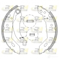 Тормозные колодки ROADHOUSE Citroen Xsara 1 (N1) Хэтчбек 1.8 i 90 л.с. 1997 – 2000 ZSX4 09500 4095.00 EYOADB