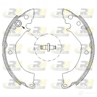 Тормозные колодки ROADHOUSE 4157.00 ZSX415 700 1460045 NAQZSG