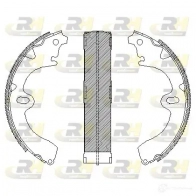 Тормозные колодки ROADHOUSE 4097.00 Toyota Corolla (E110) 8 Седан 1.4 16V (ZZE111) 97 л.с. 2000 – 2001 LGHQXE Z SX409700