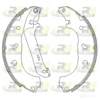 Тормозные колодки ROADHOUSE ZSX 417000 4170.00 Ford Tourneo Connect 1 (C170) Минивэн 1.8 TDCi /TDDi /DI 75 л.с. 2002 – 2013 LOXU1A