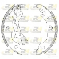 Тормозные колодки ROADHOUSE T4UDEG Fiat Punto (188) 2 Хэтчбек 1.9 DS 60 (1831, 051, 231, 251) 60 л.с. 1999 – 2012 4098.00 ZSX40 9800