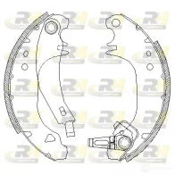 Тормозные колодки ROADHOUSE 4075.01 R3N71 1459939 ZSX407 501