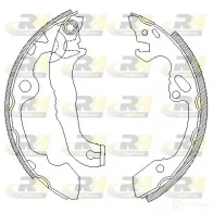 Тормозные колодки ROADHOUSE 4040.00 Z SX404000 X57U1V Ford Focus 2 Кабриолет 1.6 100 л.с. 2006 – 2010