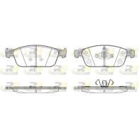 Тормозные колодки дисковые, комплект ROADHOUSE T 8OW3XP Ford Tourneo Connect 2 (C307) Универсал 1.5 TDCi 101 л.с. 2015 – 2025 21510.50