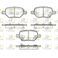 Тормозные колодки дисковые, комплект ROADHOUSE Opel Mokka (X) 1 Кроссовер 1.6 CDTI 4x4 (_76) 110 л.с. 2018 – 2025 21810.02 P T94V6