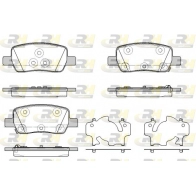 Тормозные колодки дисковые, комплект ROADHOUSE Kia Sorento (MQ) 4 2020 – 2024 M WTJ95 21942.02