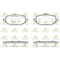 Тормозные колодки дисковые, комплект ROADHOUSE CZ0L JSC Peugeot 2008 2 (U) Кроссовер 1.2 PureTech 100 101 л.с. 2019 – 2025 21952.00