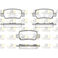 Тормозные колодки дисковые, комплект ROADHOUSE JY MKX 21968.02 Kia Seltos (SP2) 1 Кроссовер 2.0 MPi 4WD (SP2) 150 л.с. 2019 – 2025