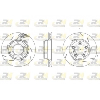 Тормозной диск ROADHOUSE GLGM Y9H 61861.10 Porsche Panamera (970) 1 Хэтчбек 4.8 4S 400 л.с. 2009 – 2013