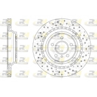 Тормозной диск ROADHOUSE P C29I 61900.10 Mercedes M-Class (W166) 3 Кроссовер 2.1 ML 250 CDI / BlueTEC 4 matic (1604. 1603) 204 л.с. 2011 – 2015