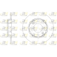 Тормозной диск ROADHOUSE Peugeot 208 2 (UB, UP) Хэтчбек 1.6 HDI 90 (UB9HPA) 92 л.с. 2019 – 2025 AE1 5W 62539.00