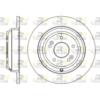 Тормозной диск ROADHOUSE 62542.00 387N O Hyundai Genesis (BH) 1 Седан 3.3 24V 233 л.с. 2008 – 2014