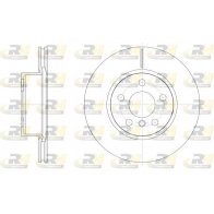 Тормозной диск ROADHOUSE 62554.10 Bmw 3 (G21) 7 Универсал TRFSG W