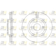 Тормозной диск ROADHOUSE QQ3 IJ 62555.10 Ford Fiesta 7 (ST) 2017 – 2020