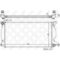 Радиатор охлаждения двигателя STELLOX QCP IX4D 10-25514-SX T3C9AI Audi A4 (B6) 2 Универсал 2.5 Tdi 155 л.с. 2001 – 2002