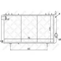 Радиатор охлаждения двигателя STELLOX 9Y6T U3 3599033 10-25623-SX K8BGAX1