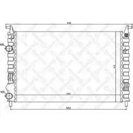 Радиатор охлаждения двигателя STELLOX L7LJ QX6 10-25698-SX 3599107 HA184L