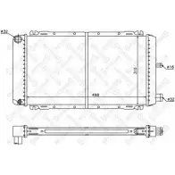 Радиатор охлаждения двигателя STELLOX MKV BI8Q XE28BF 10-25804-SX 3599212