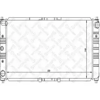 Радиатор охлаждения двигателя STELLOX 3599242 ZL1P08 10-25834-SX 2 JZZB