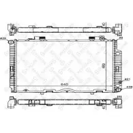 Радиатор охлаждения двигателя STELLOX 0FU 01V Mercedes E-Class (W210) 2 Седан 2.5 E 250 Turbo D (215) 150 л.с. 1997 – 1999 10-25884-SX ZAPEPGC