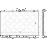 Радиатор охлаждения двигателя STELLOX K8FB94I Mitsubishi Space Wagon 4 (N9, N8) Минивэн 2.4 GDI 4WD 147 л.с. 2000 – 2004 10-25938-SX 2C2KI 3A