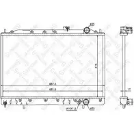 Радиатор охлаждения двигателя STELLOX M4UQT AY MPA8H 10-25947-SX 3599355