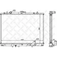 Радиатор охлаждения двигателя STELLOX 10-25970-SX 8NLB47 Mitsubishi L200 3 (K7T, K6T) Пикап 2.5 TD 4WD (K74T) 133 л.с. 2001 – 2007 CQE VB